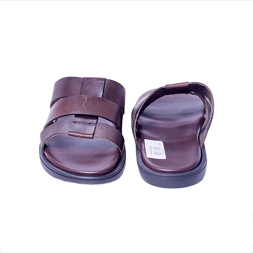 Tobylano Strap Slippers - Brown