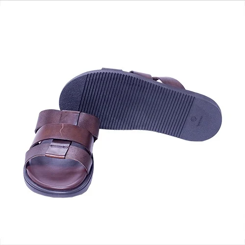 Tobylano Strap Slippers - Brown