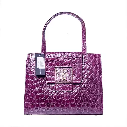 Carlo Salvatelli Skin Bag - Purple