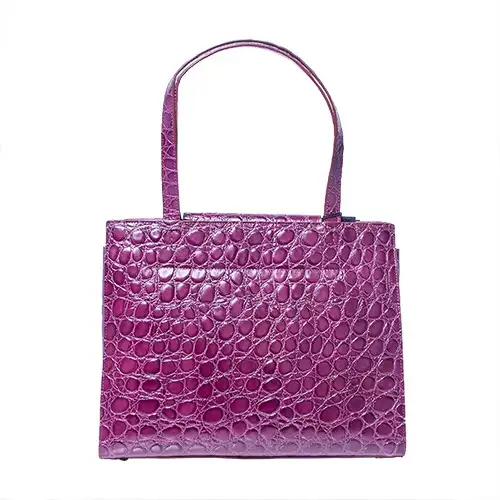 Carlo Salvatelli Skin Bag - Purple