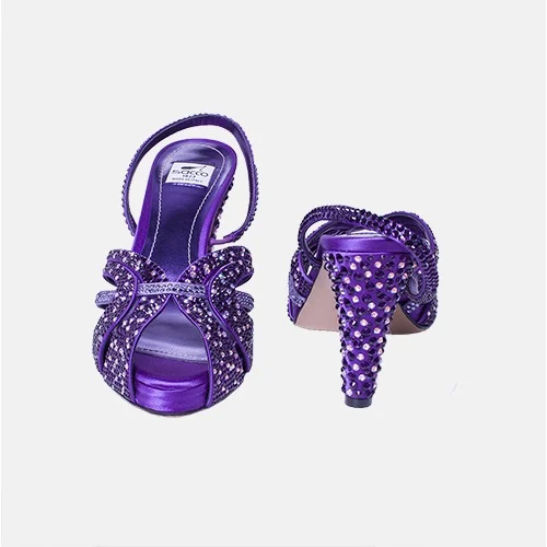 Sacco Shoe And Bag - Purple